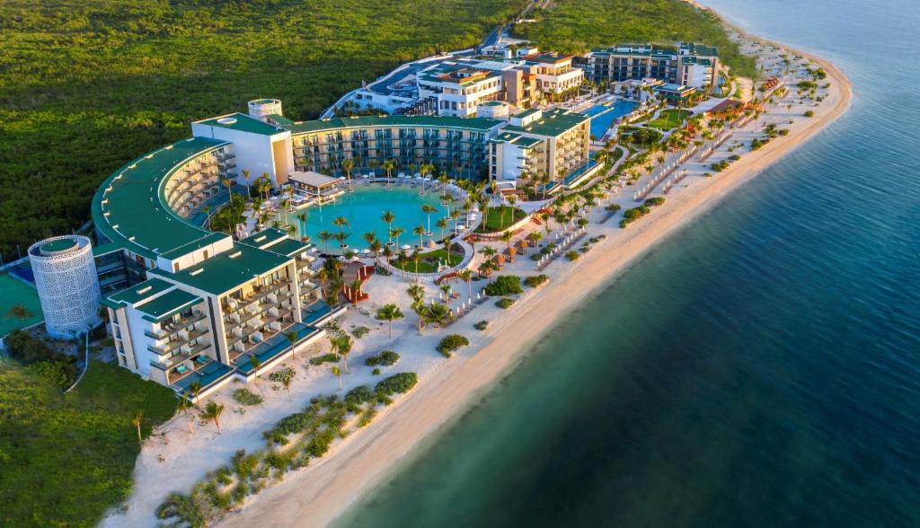 Haven Riviera Cancun adults-only all-inclusive resort with modern design, beachfront pools, and upscale accommodations near Puerto Morelos.